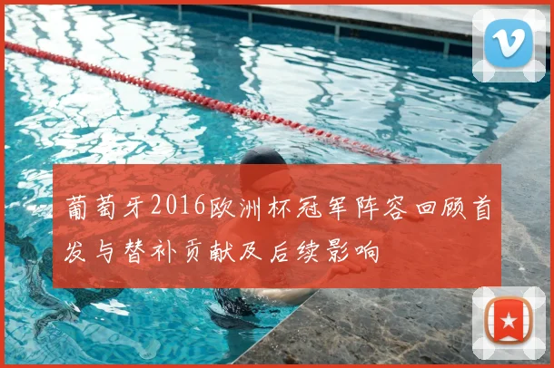 葡萄牙2016欧洲杯冠军阵容回顾首发与替补贡献及后续影响